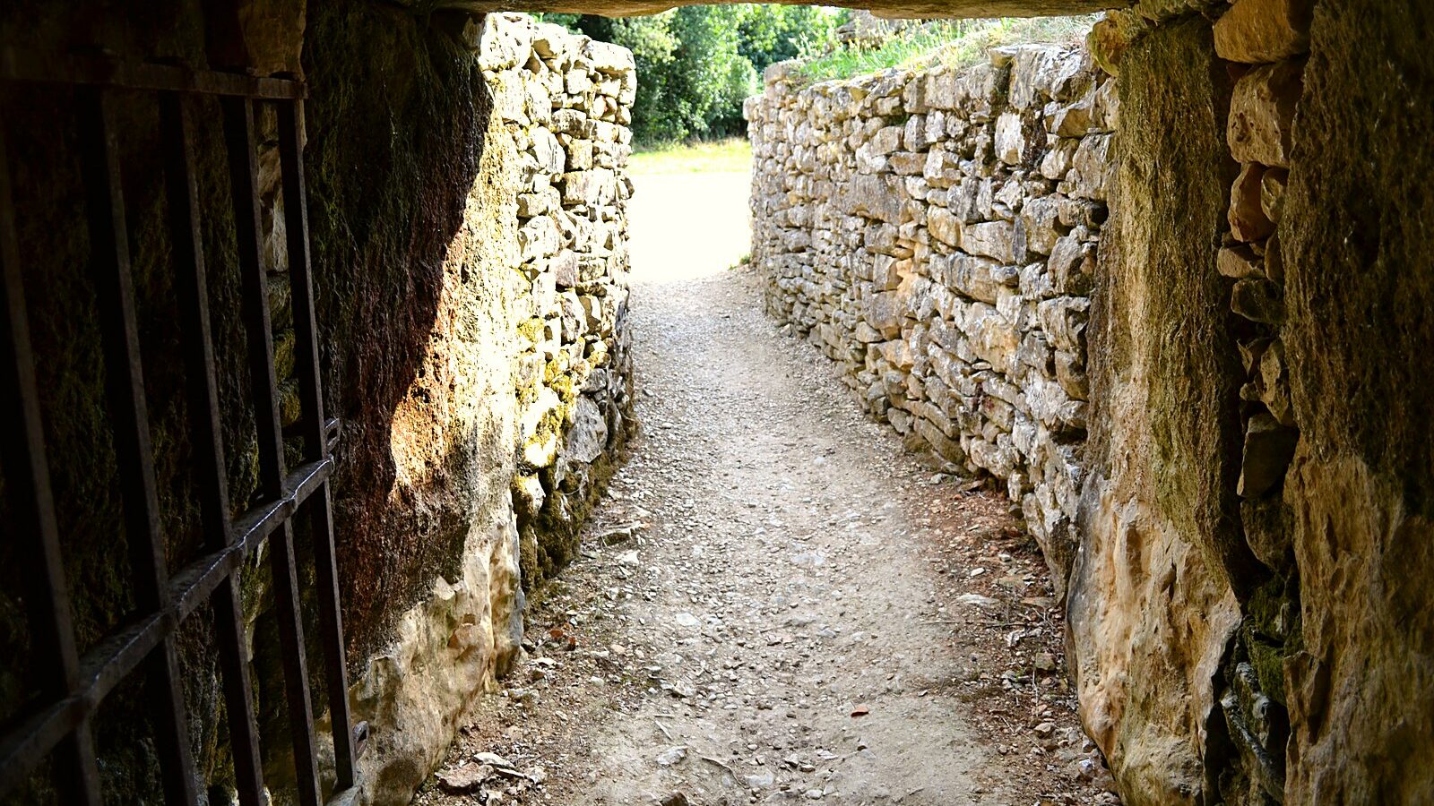 Un des tumulus de la nécropole néolithique de Bougon, dans les Deux-Sèvres