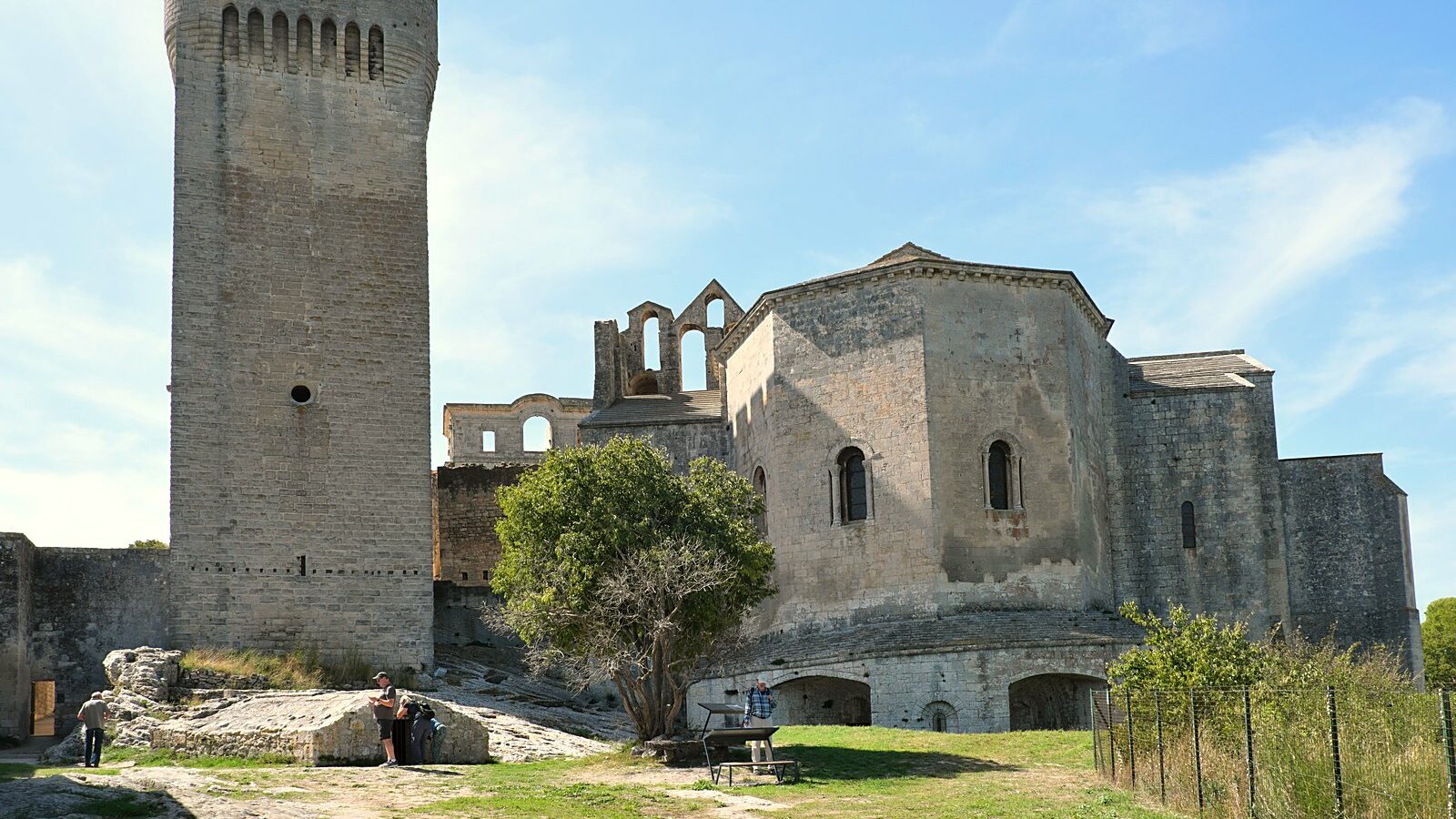 La tour Pons de l'Orme de l'abbaye de Montmajour, près d'Arles