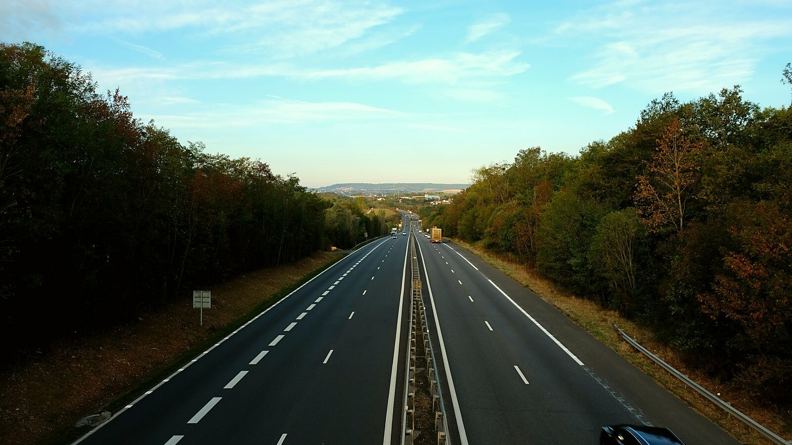 L'autoroute A33 à Saint-Nicolas-de-Port, la commune sous laquelle court la mine de sel