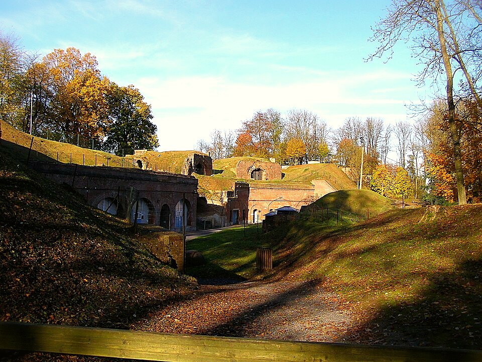 Le fort de Leveau, à Feignies dans le Nord