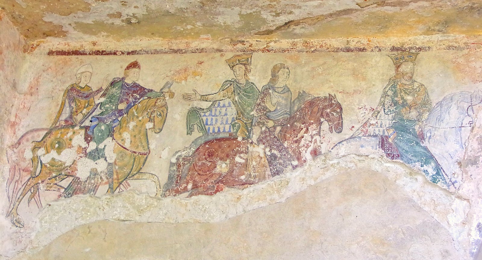 La peinture murale dite de la chasse royale, à Chinon