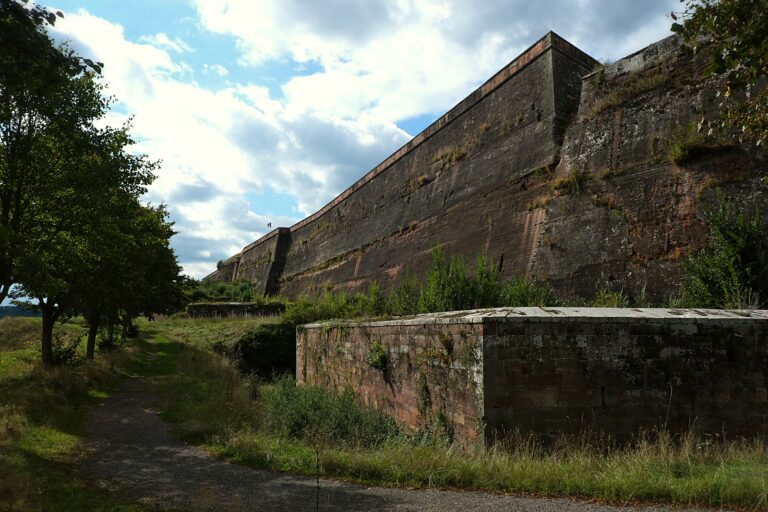 La citadelle de Bitche, en Moselle, vue depuis ses remparts