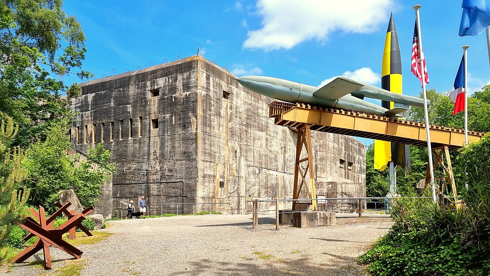 Le blockhaus d'Éperlecques, dans le Pas-de-Calais