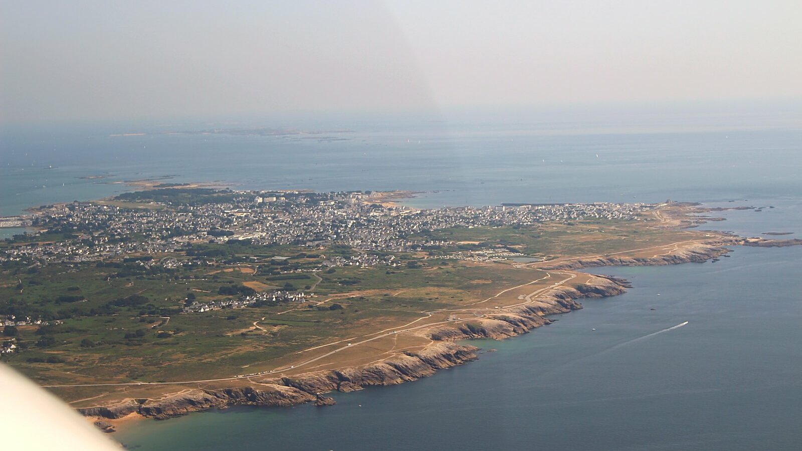 La Côte Sauvage, sur la façade atlantique de la presqu'île de Quiberon