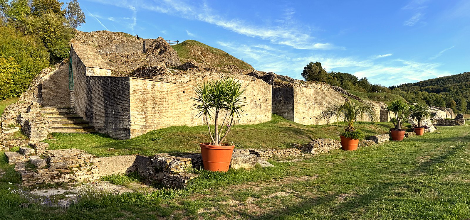 Le théâtre antique de Mandeure, dans le Doubs
