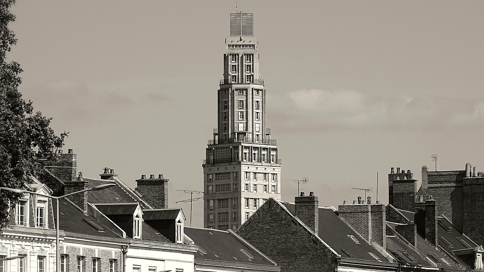 La tour Perret, à Amiens dans la Somme