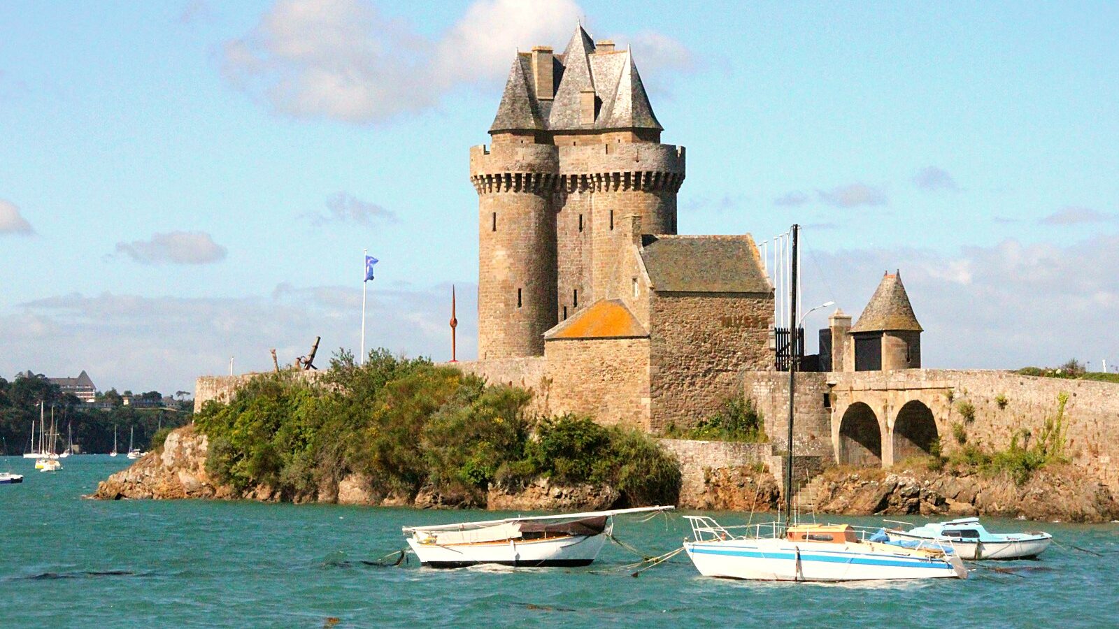 La tour Solidor, à Saint-Servan, Saint-Malo
